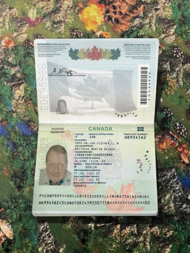 Buy Canadian passport