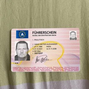 Buy Austria drivers license