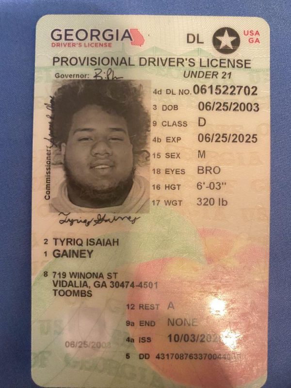 Buy Georgia driver's license