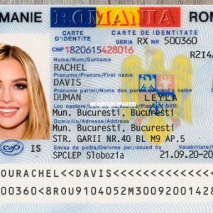 Romanian identity card