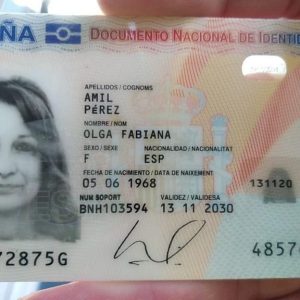 Buy Spanish identity card