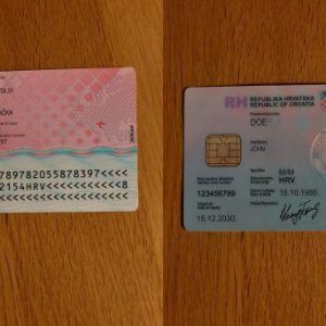 Buy Croatia identity card