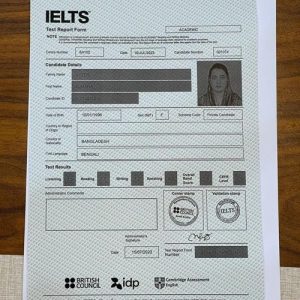 Buy IELTS Certificate Online